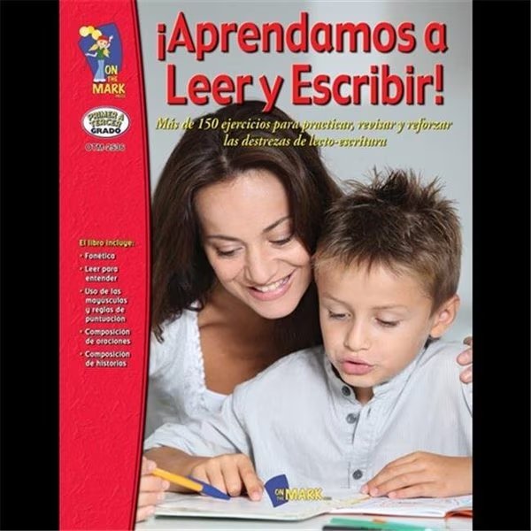 On The Mark Press OTM2536 Aprendamos A Leer Y Escribir Primer A Tereer Grado, On The Mark Press, Mfr#: OTM2536